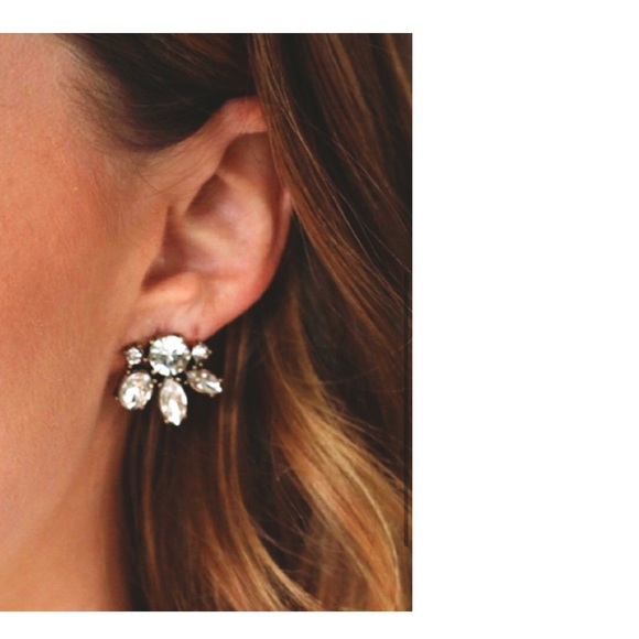 J.crew NWT crystal earrings - Picture 6 of 6